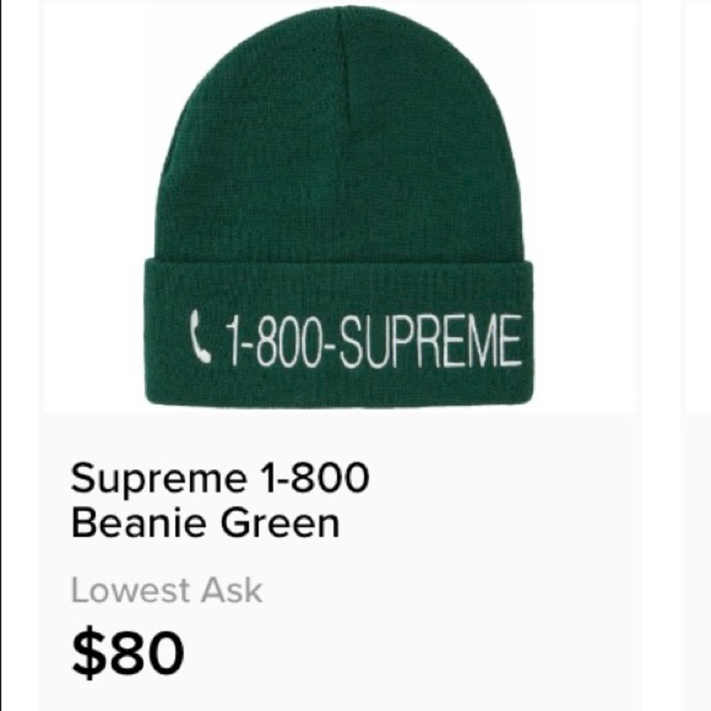 Supreme beenie 100% authentic
